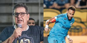 Presidente do Remo rebate provocação de Neymar: "Vagabundo"