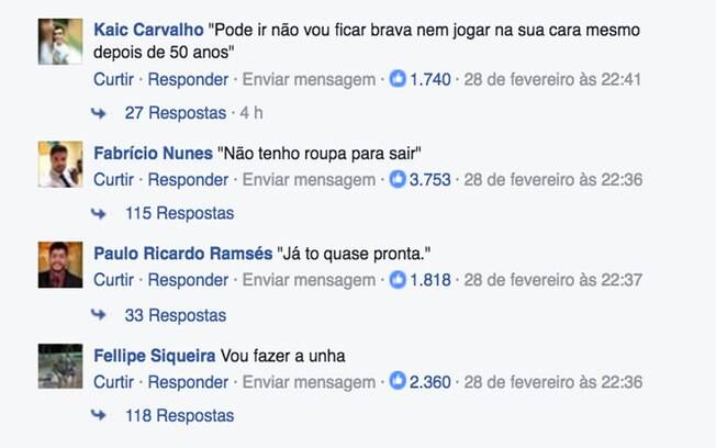 mentiras típicas das mulheres