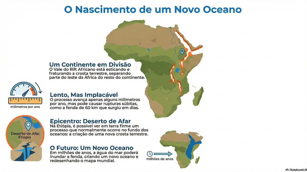 Nascimento de um novo oceano