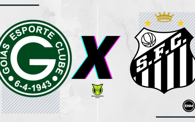 Goiás x Santos: escalações, desfalques, retrospecto, onde assistir, arbitragem e palpites