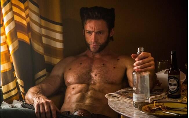 Hugh Jackman como Wolverine em 