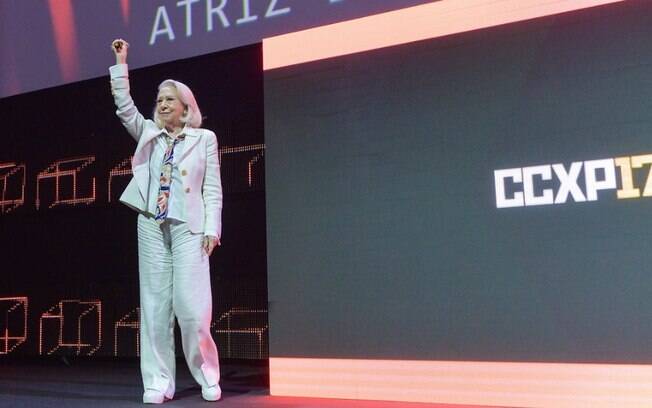 Fernanda Montenegro foi a grande homenageada da CCXP 2017