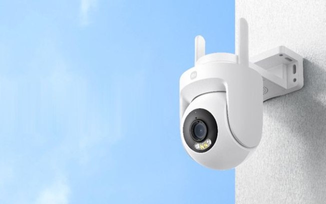 Xiaomi lança câmera de segurança CW500 com preço baixo e proteção contra chuva