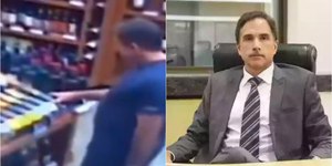 Juiz da Lava Jato é flagrado furtando garrafa de champanhe