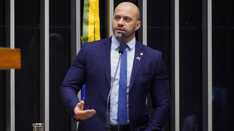 Deputado federal Daniel Silveira (PSL-RJ), preso por ordem do ministro do STF, Alexandre de Moraes
