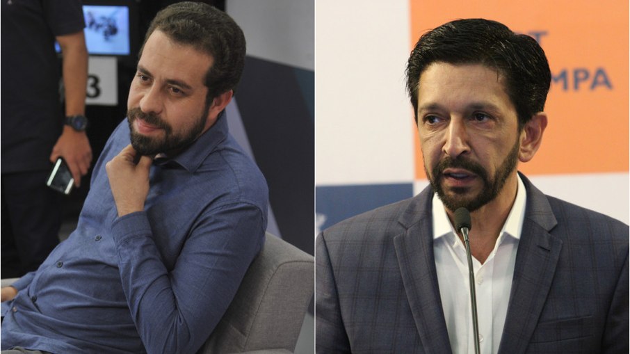 Guilherme Boulos e Ricardo Nunes são os dois principais pré-candidatos à Prefeitura de São Paulo