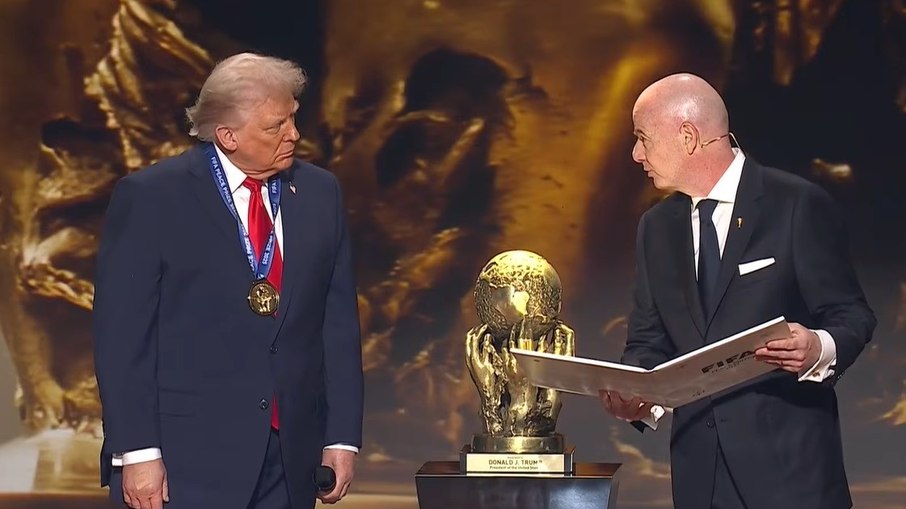 Donald Trump e Gianni Infantino Donald Trump e Gianni Infantino