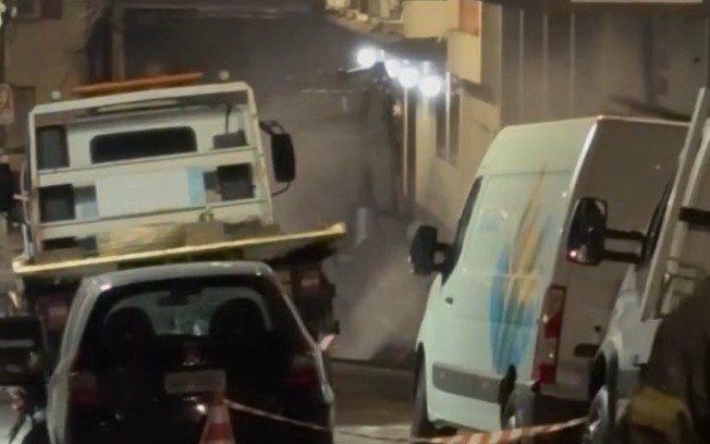 Vazamento de gás de grande proporção mobiliza o Corpo de Bombeiros na Rua Doutor Teodoro Baima, no centro de São Paulo