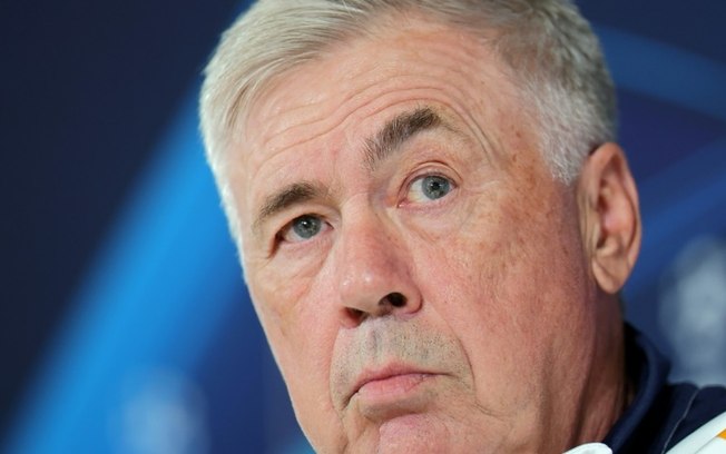 O técnico do Real Madrid, Carlo Ancelotti