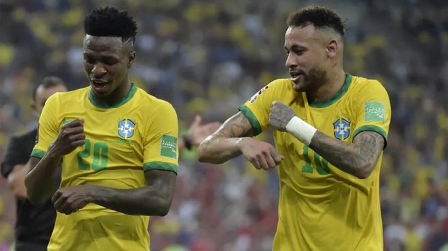Mesmo com Neymar, Vini Jr. assume como protagonista da seleção