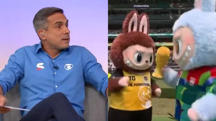 Jornalista da Globo confunde Labubus com mascotes da Copa