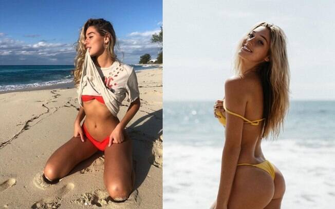 Algumas musas do verão têm uma beleza única. Uma delas é Kayla Jones, descendente de bahamenses e filipinos Algumas musas do verão têm uma beleza única. Uma delas é Kayla Jones, descendente de bahamenses e filipinos