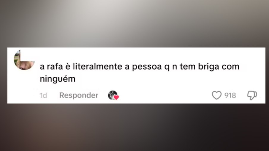 Rafa Justus curte comentário interpretado como indireta para Antonela Braga.