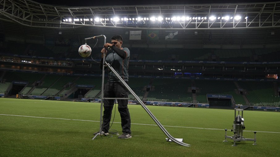 Sintético do Allianz passa por testes autorizados pela Fifa Sintético do Allianz passa por testes autorizados pela Fifa