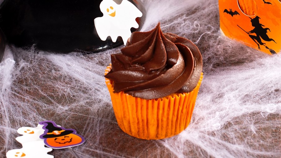 Cupcake de Halloween