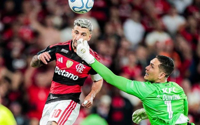 Arrascaeta fez o gol que classificou o Flamengo à semifinal da Libertadores Arrascaeta fez o gol que classificou o Flamengo à semifinal da Libertadores