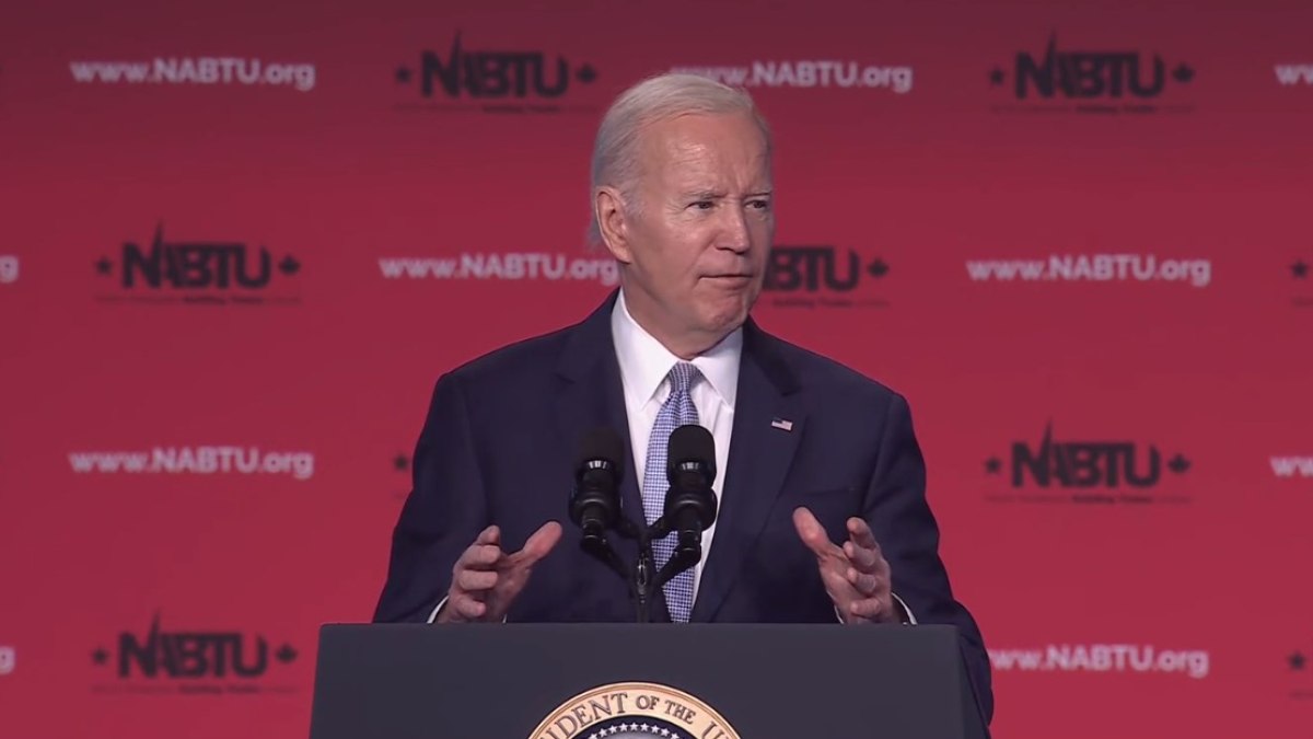 Biden fez seu primeiro discurso após anúncio de que concorrerá à reeleição