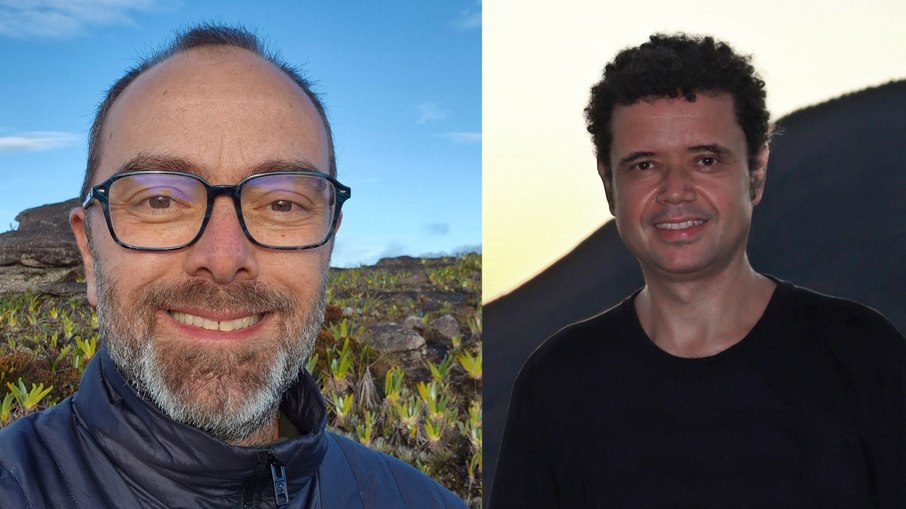 Dennis Hyde (Instituto Entreparques) e Daniel Mello (UFRJ), dois dos responsáveis pelo índice que mostra o potencial dos parques nacionais brasileiros para o astroturismo.