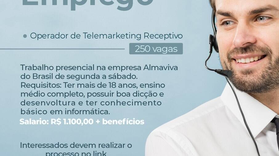 Para se candidatar é necessário ter 18 anos ou mais, ensino médio completo, possuir boa comunicação oral e conhecimento básico de informática.