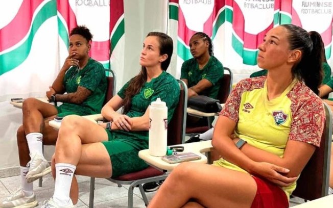 Atletas do futebol feminino do Fluminense se reapresentaram para a nova temporada