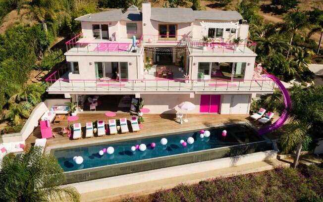 A Casa da Barbie fica no coração de Malibu, em Los Angeles