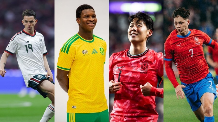 México, África do Sul, Coreia do Sul e República Tcheca formam o Grupo A da Copa do Mundo