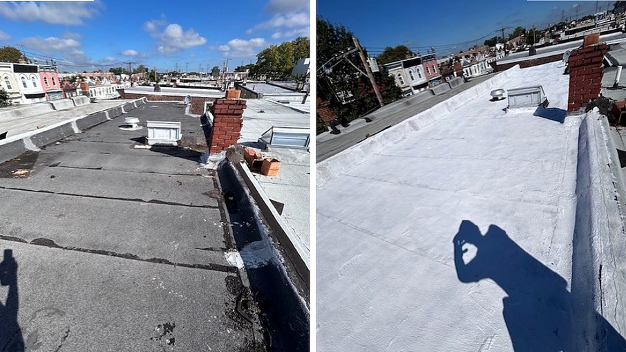 Telhados pintados de branco diminuem temperatura das casas Telhados pintados de branco diminuem temperatura das casas
