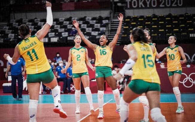 Brasil sofre, mas vence as dominicanas e segue 100% no vôlei nos Jogos Olímpicos de Tóquio