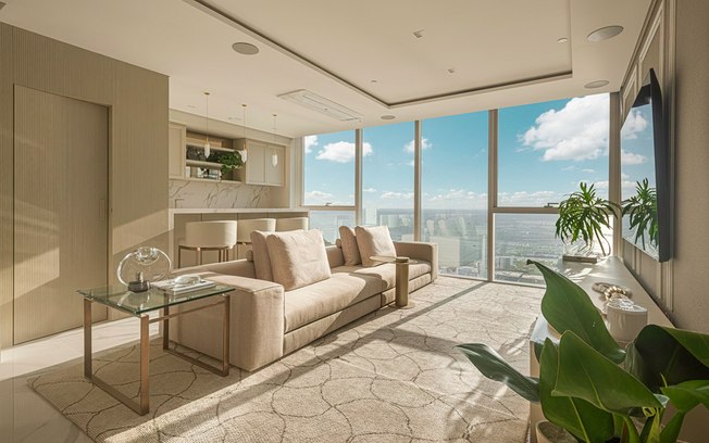 Arquitetura de luxo une materiais nobres e soluções técnicas