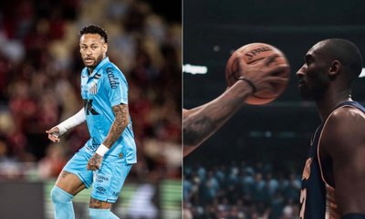 Neymar faz post enigmático com foto de Kobe Bryant