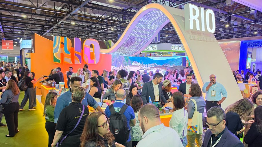 Estande na WTM Latin América