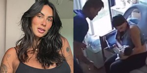 Clara Maia salva filho bebê de engasgo usando manobra de Heimlich