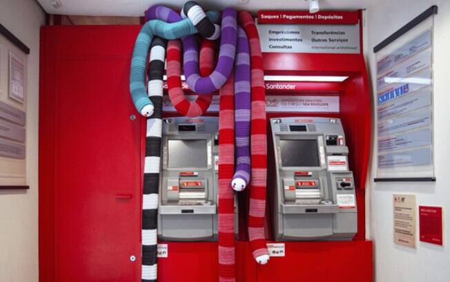Primeira Caixa Eletrônico Parade do mundo leva arte contemporânea a 90 ATMs de SP
