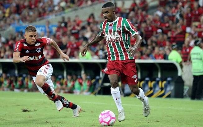 Matheus Alessandro tem contrato com o Fluminense