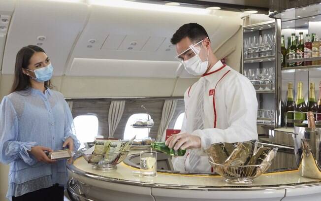 Emirates volta oferecer experiências exclusivas a bordo