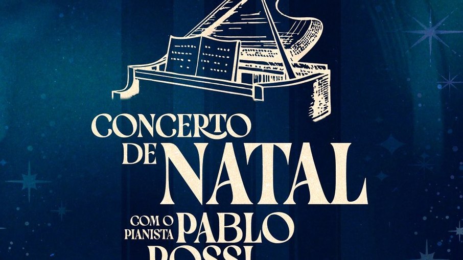 Evento terá a participação do pianista Pablo Rossi 