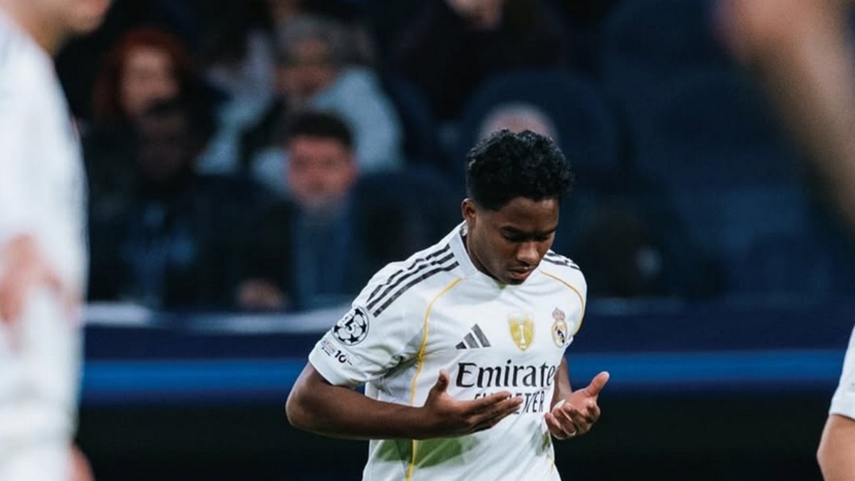 Endrick em jogo do Real Madrid Endrick em jogo do Real Madrid