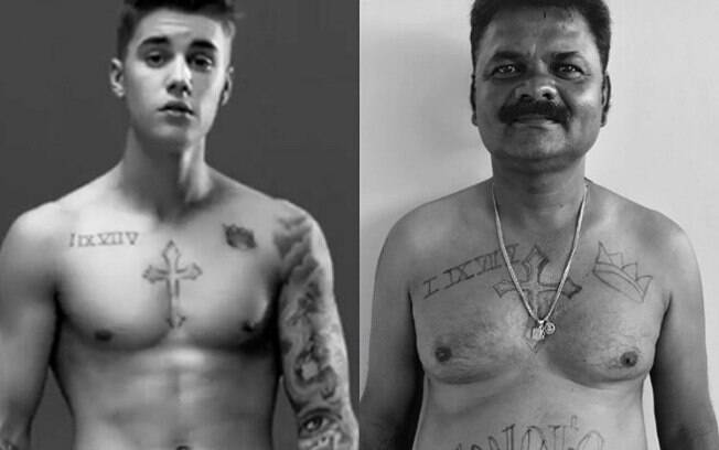 Justin Bieber real e na versão de Just Sul