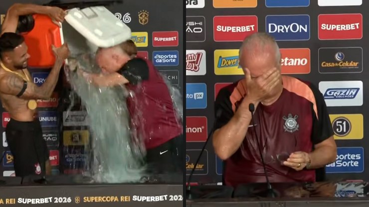 Título, banho de gelo e o alerta de Dorival para o Corinthians