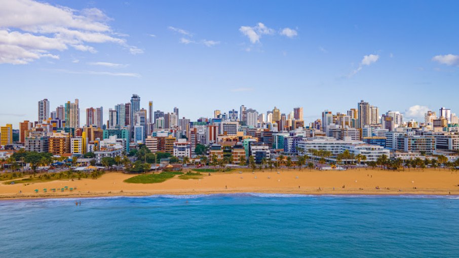 Orla de Cabo Branco e Tambaú em João Pessoa Orla de Cabo Branco e Tambaú em João Pessoa
