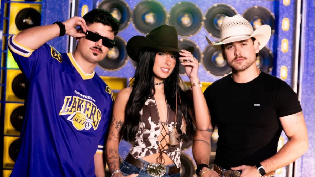 DJ BOSS, Ana Castela e César Rincon DJ BOSS, Ana Castela e César Rincon