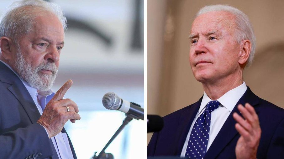  Luiz Inácio Lula da Silva (PT) e Joe Biden