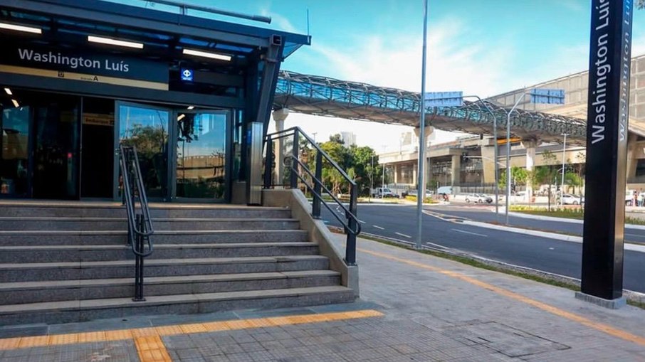 Estação Washington Luís em São Paulo Estação Washington Luís em São Paulo