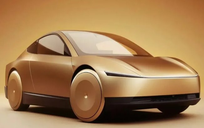 Protótipo do Tesla Cybercab é flagrado nas ruas
