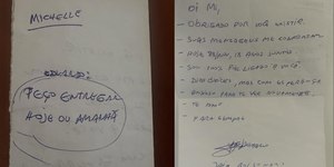 "Sou 100% fiel a você", diz Bolsonaro em carta de amor a Michelle