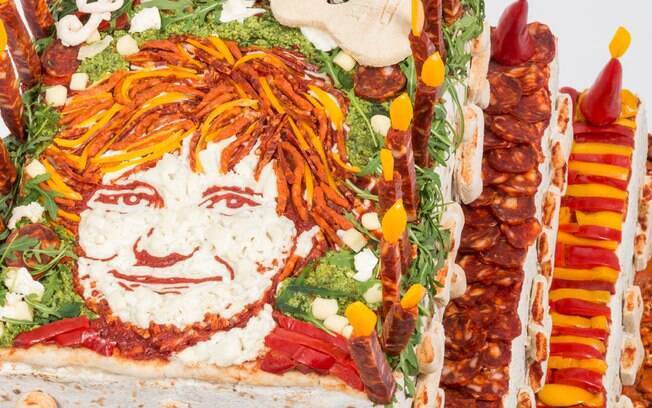 A pizza Ed-Abrese foi feita em homenagem ao aniversário de Ed Sheeran