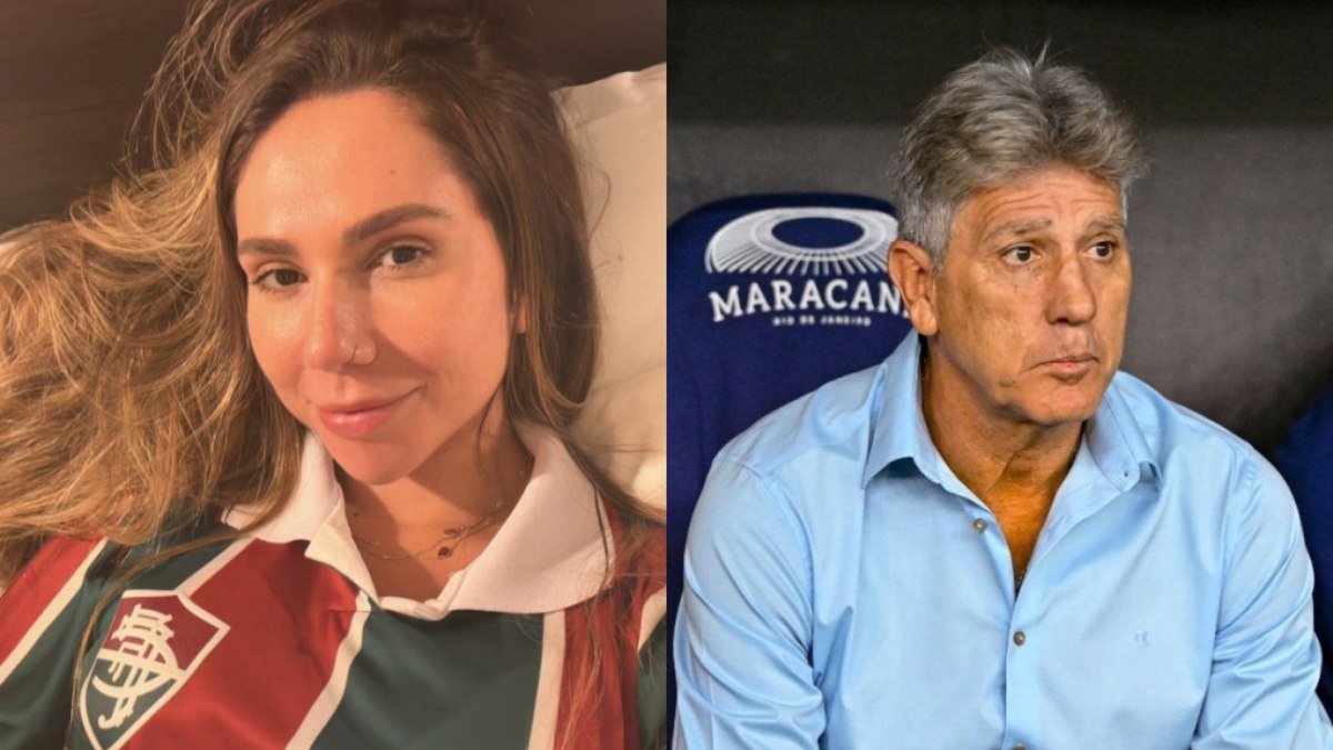 Carol saiu em defesa do pai após críticas pela elminação do Fluminense