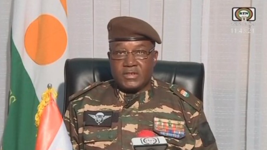  Abdourahamane Tchiani foi nomeado líder do Níger após golpe de Estado