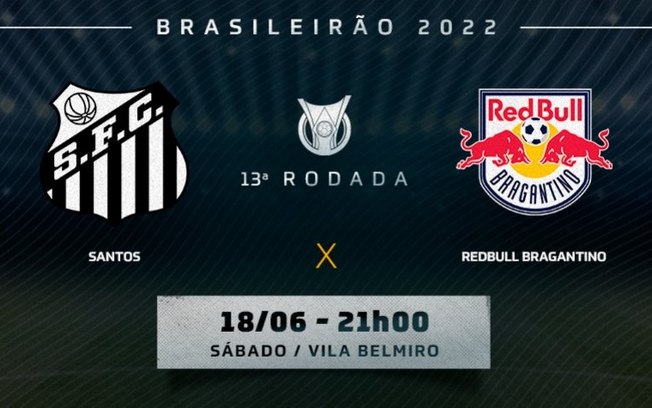 Santos x Red Bull Bragantino: as prováveis escalações, desfalques e onde assistir ao duelo pelo Brasileiro