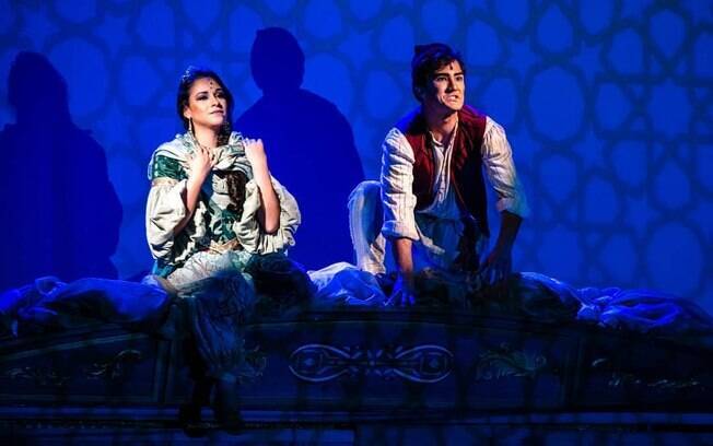 Cena de Aladdin, o musical